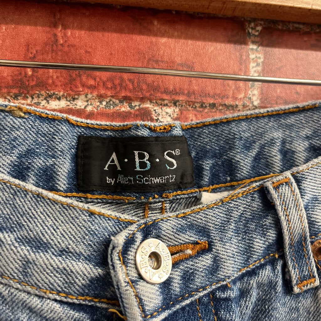 ABS Button Fly Jeans Relaxed Fit Size 12