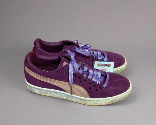 Puma Grommeted Sneakers Purple Size 7L