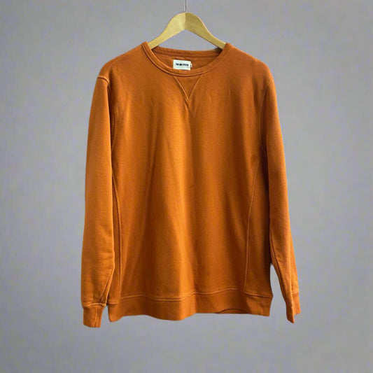 Taylor Stitch Crewneck Orange Size 40