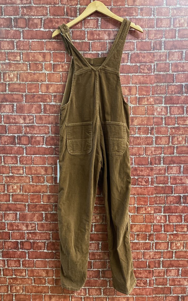 Carhartt WIP Brown Corduroy Overalls Size XS