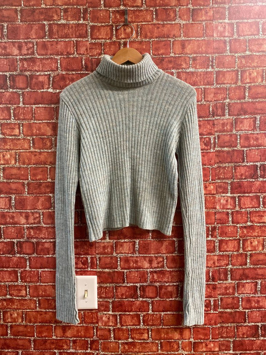 Claudie AN 2000 Wool Cropped Sweater Blue Size S