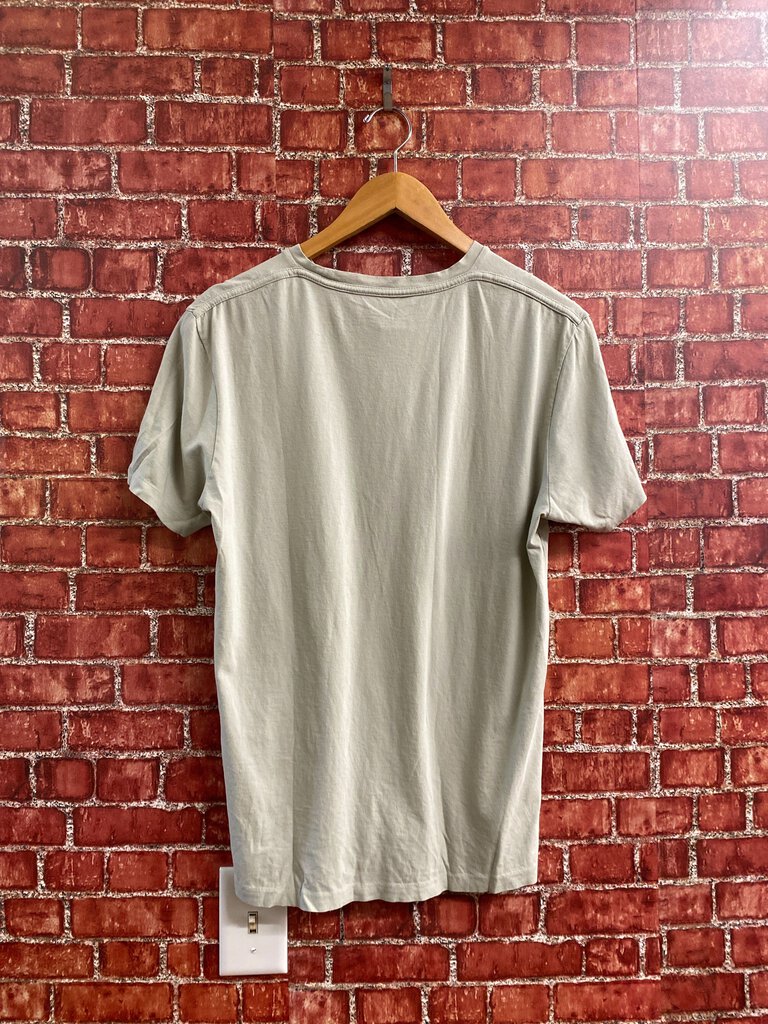 All Saints Small Chest Logo Grey Size M