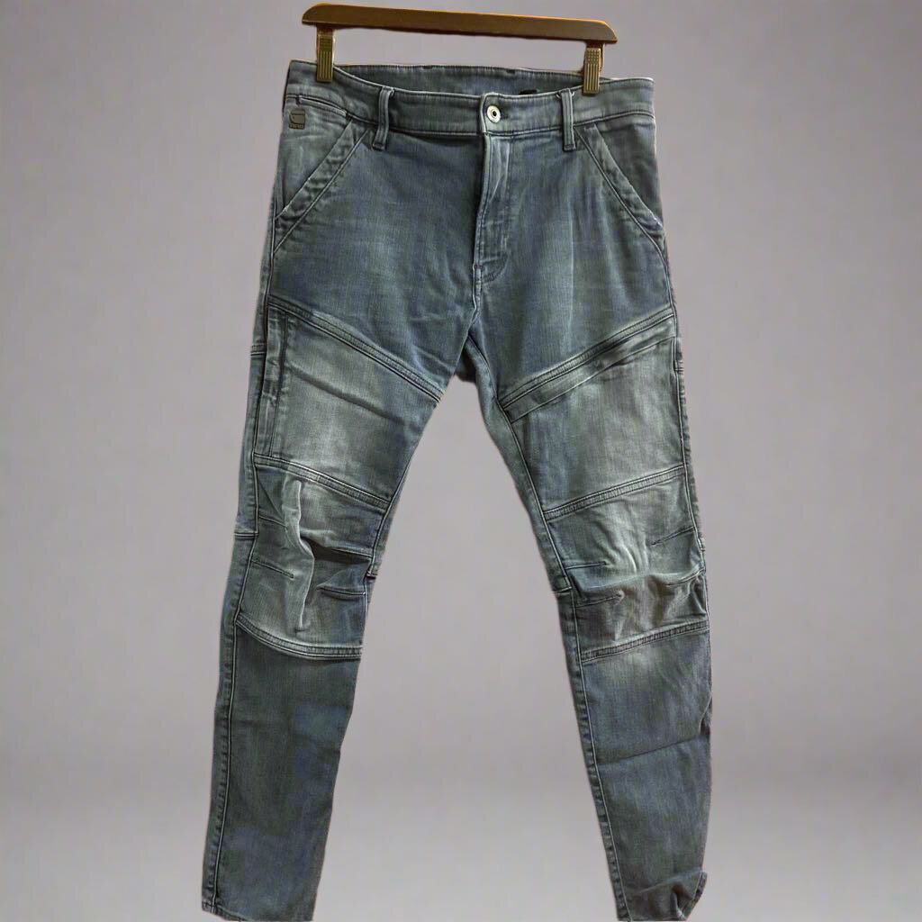 G Star Raw Denim 3D Skinny Grey Size 33x30