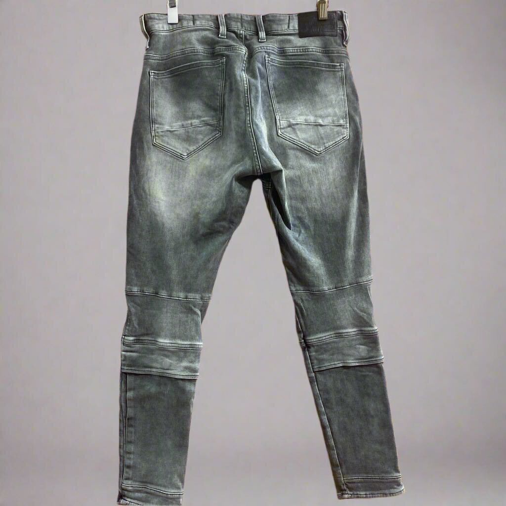 G Star Raw Denim 3D Skinny Grey Size 33x30