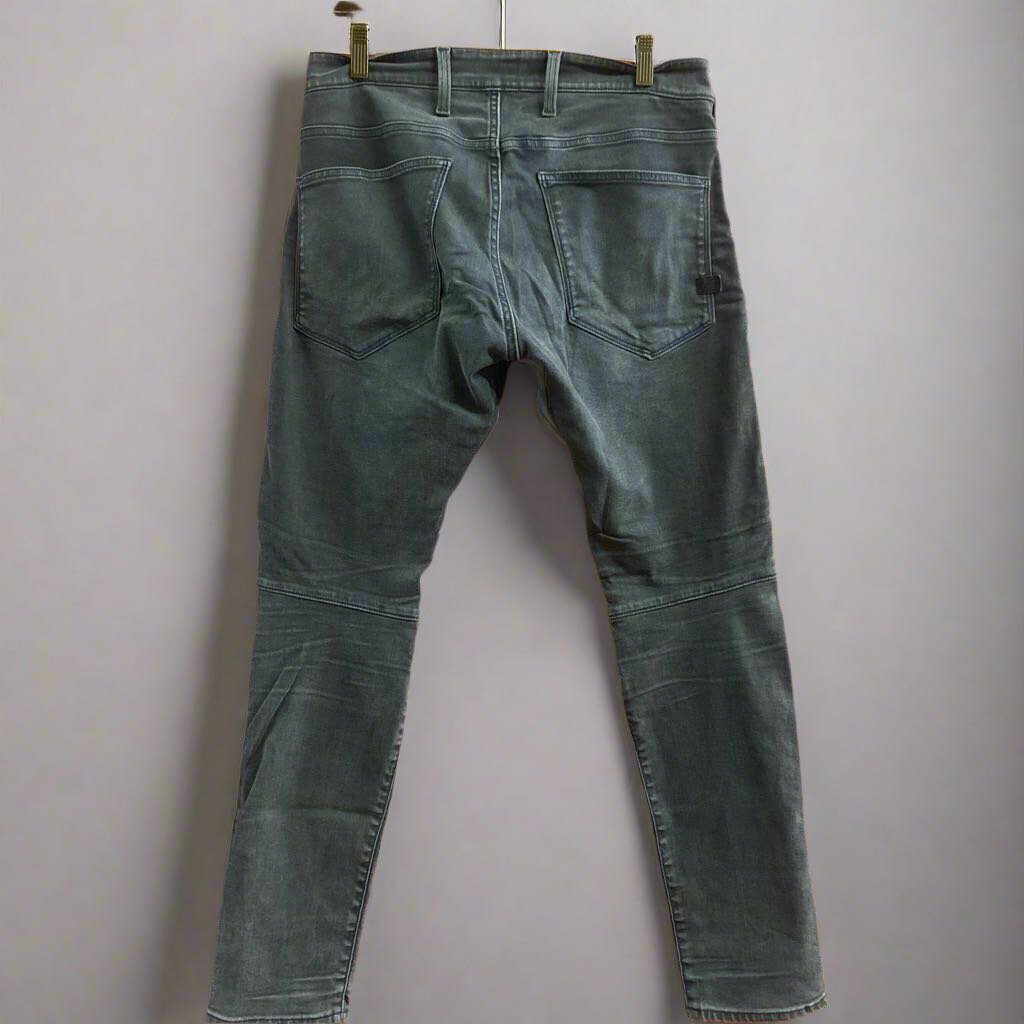 G Star Raw Denim 3D Skinny Grey Size 34x30