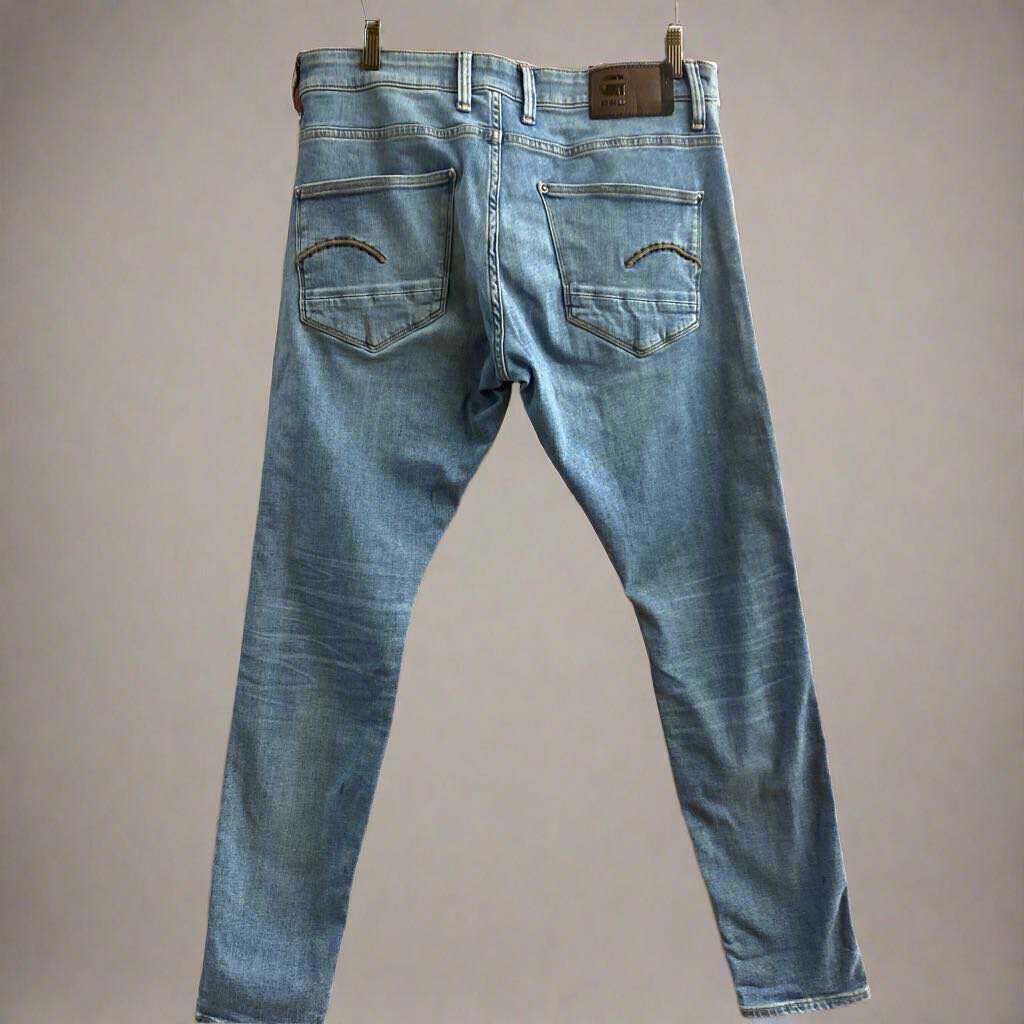 G Star Raw Denim Skinny Blue Size 33x30