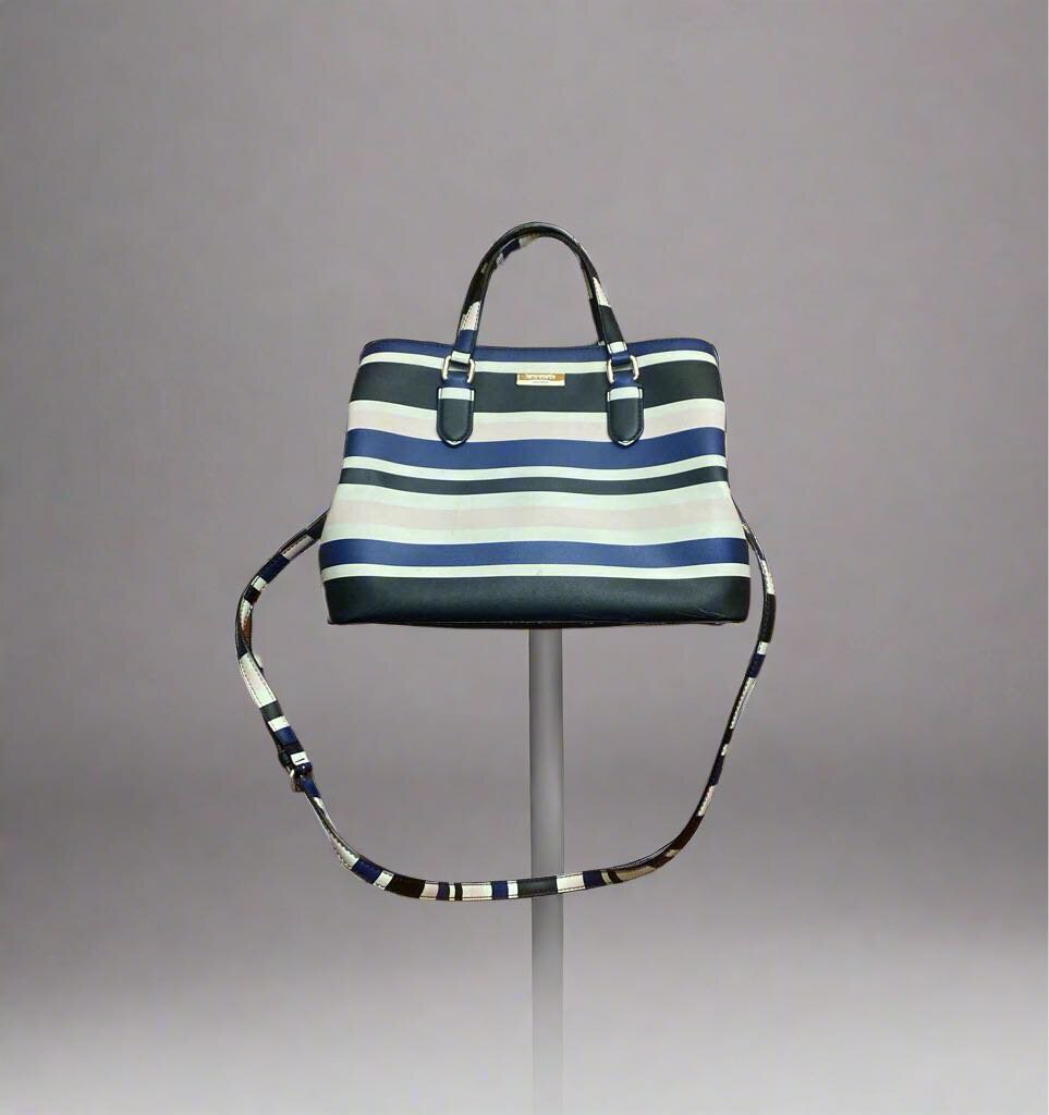 Kate Spade Striped Multi Color Crossbody Bag