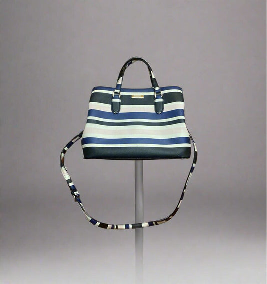 Kate Spade Striped Multi Color Crossbody Bag