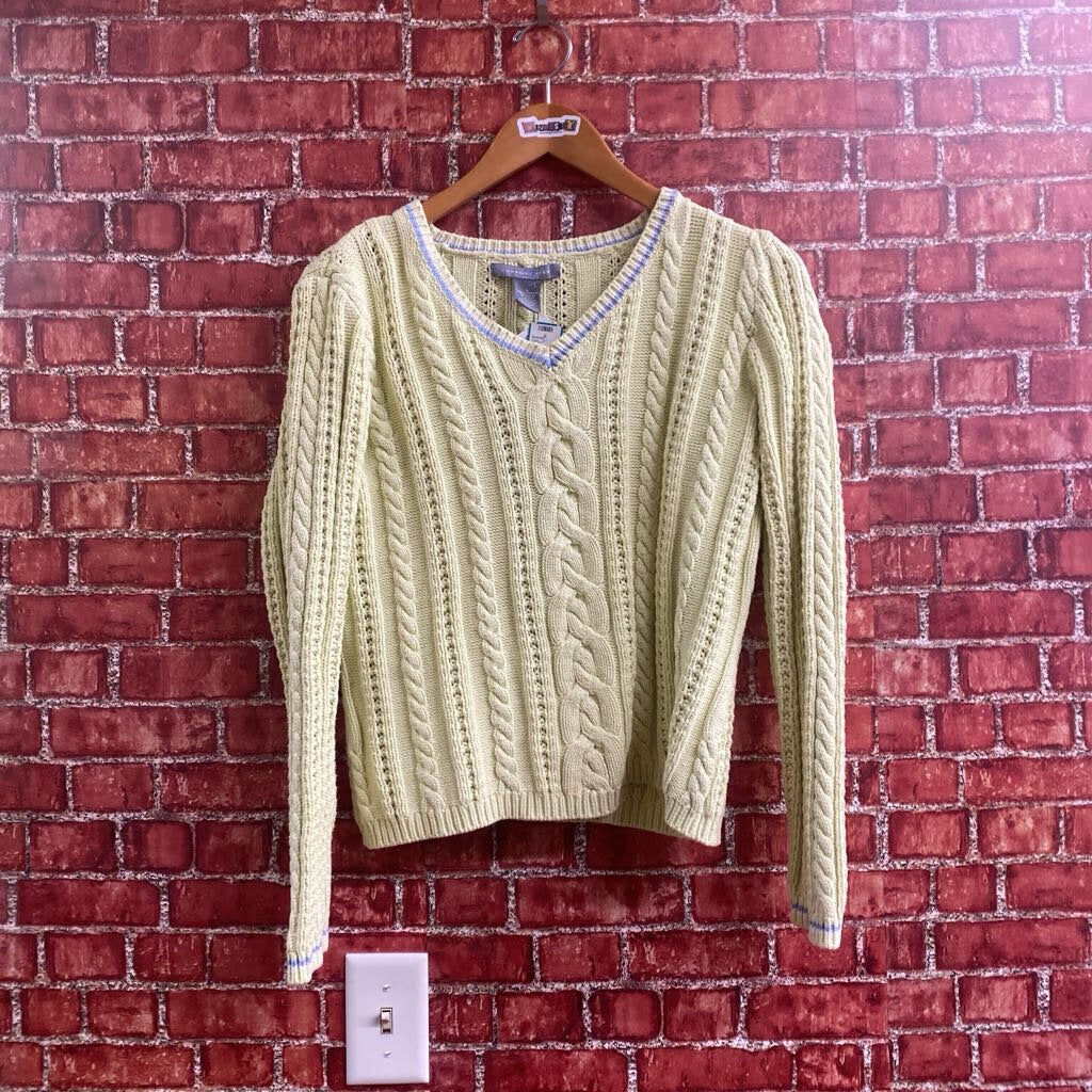 Carroll Reed Knit Sweater Green L