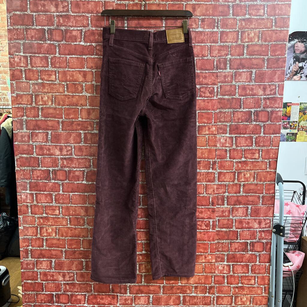 Levi's Corduroy Ribcage Pants Size 25