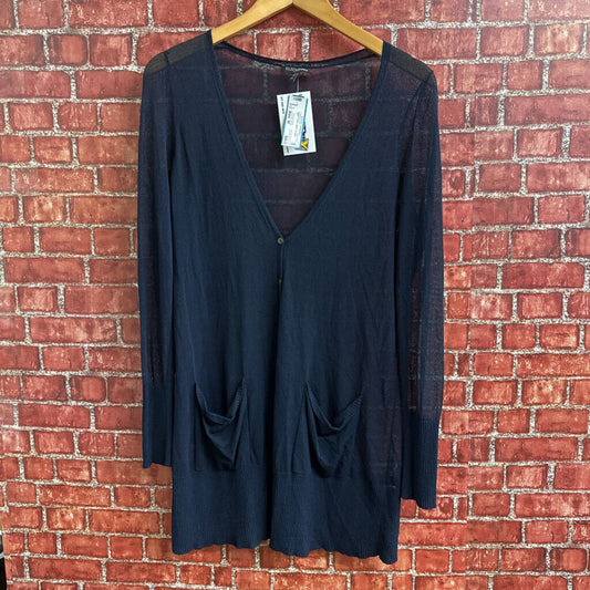 Eileen Fisher Sheer Cardigan Sweater Size Medium