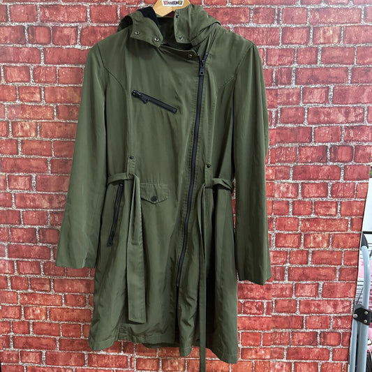 Avec Les Filles Rain Coat Green Medium