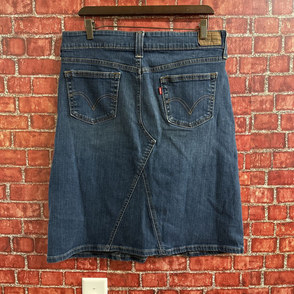 Levi's Y2K Denim Midi Skirt Size 12