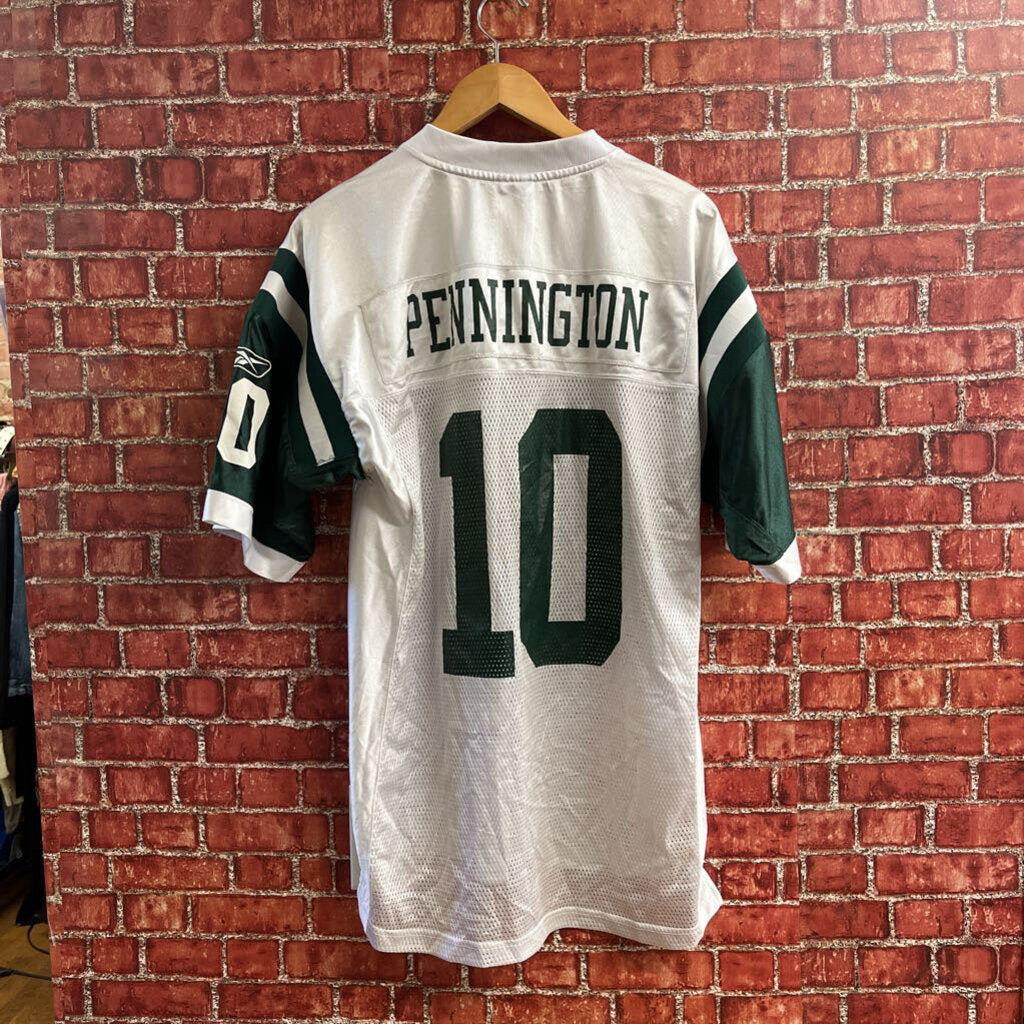 Vtg Jets Pennington Jersey Size M