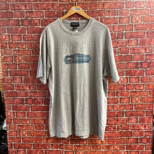 Eddie Bauer Sport T-Shirt Grey Size L