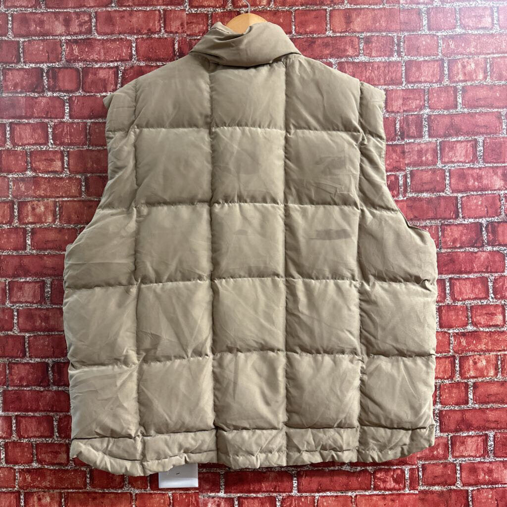 Vintage 10X Down Puffer Vest Size XL