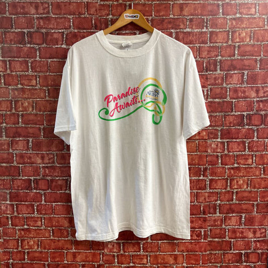 Vintage Paradise Awaits Tee Size XL