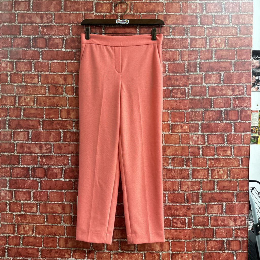 NWT Babaton Conan Slim Trousers Pink Size 2