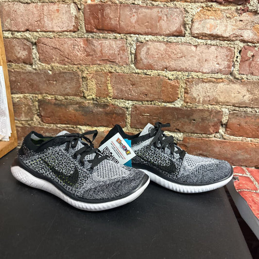 Nike Free RN Flyknit Shoes Grey Size 6.5