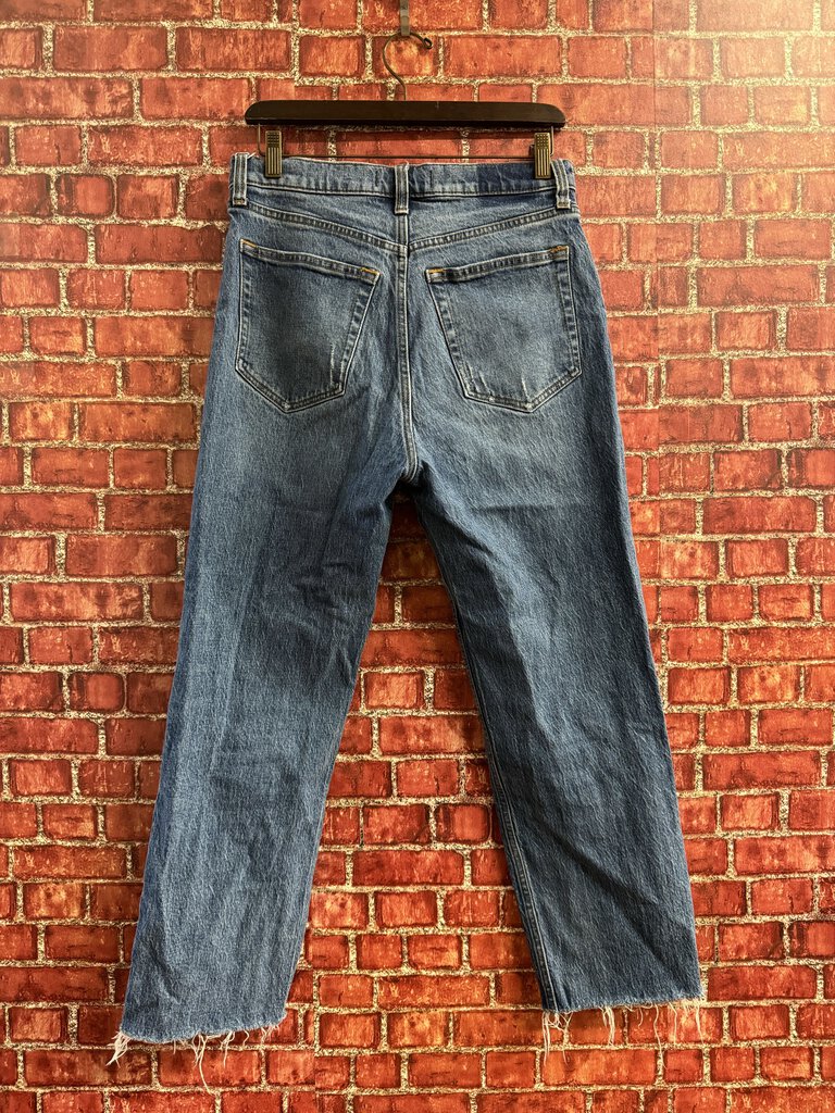 Abercrombie and Fitch Dad High Rise Jeans BLue Size 6