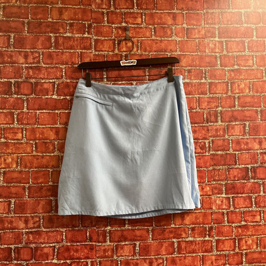 Patagonia Pocketed Mini Skirt Blue Size 10