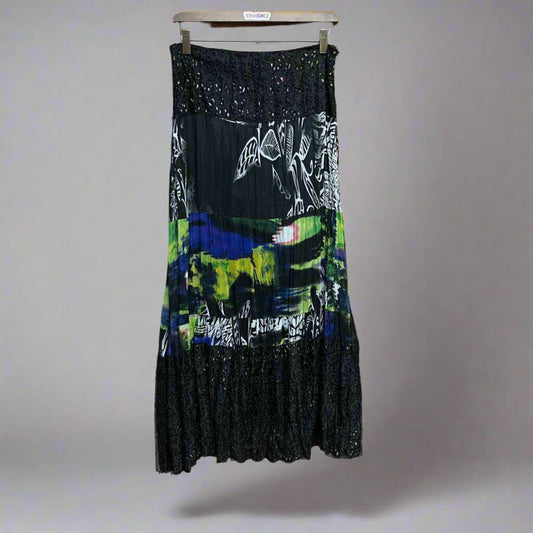 NWT Alberto Makali Y2K Vintage Maxi Skirt Medium