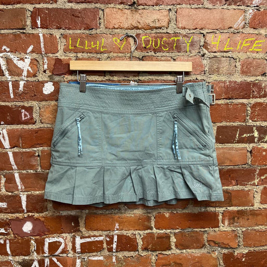 Vintage Y2K Lost Girl Buckle Mini Skirt Size 9