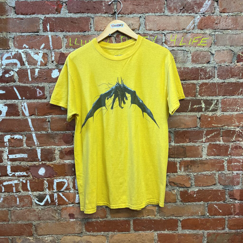 Posty Co Post Malone Dragon Tee Yellow Size Medium