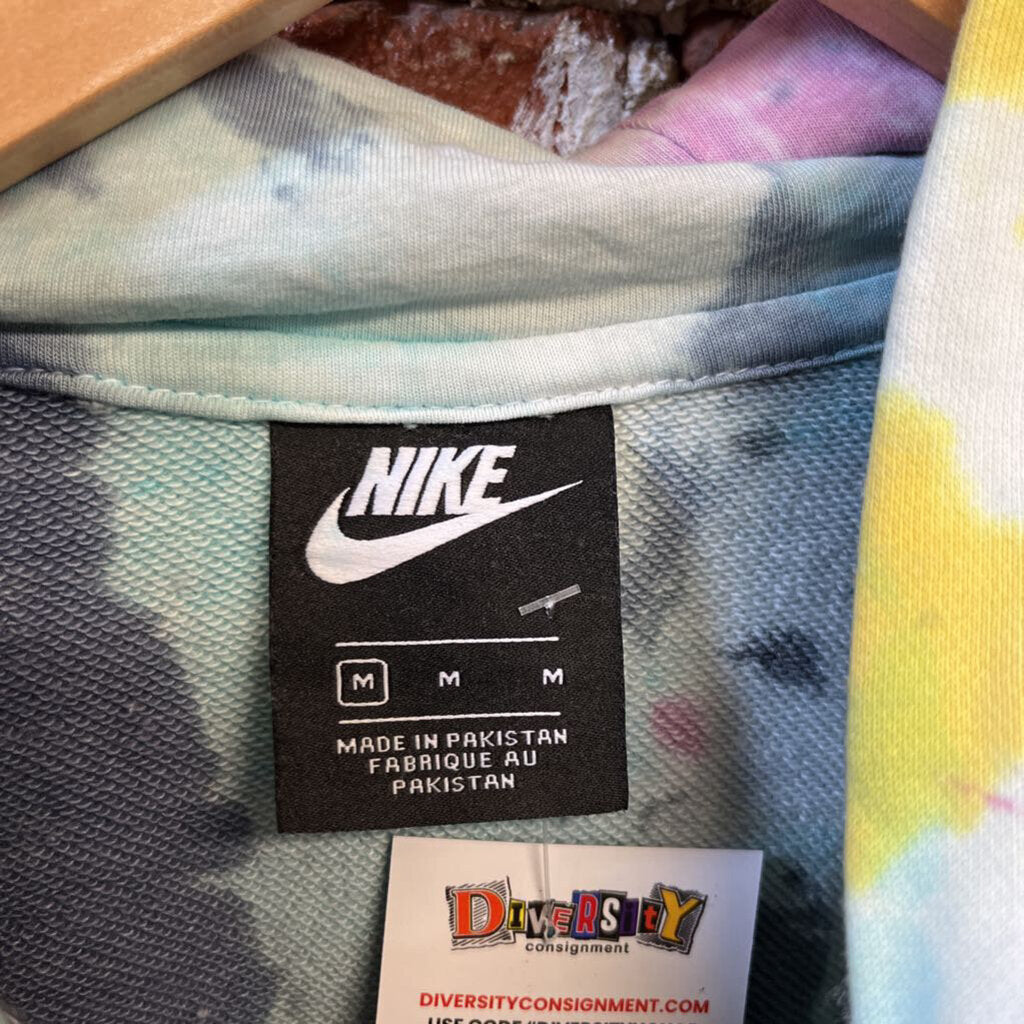 Nike Dyed Hoodie Sweatshirt Size Medium