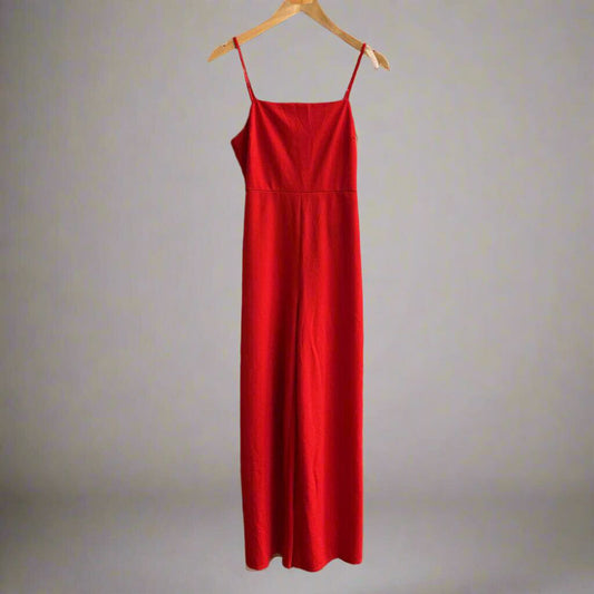 Urban Outfitters Red Jumpsuit Size Medium