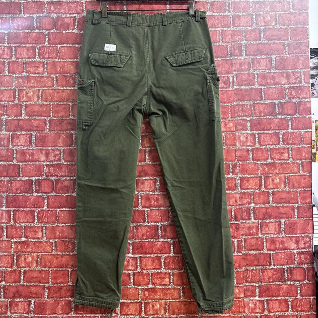 I Love Ugly Cargo Pants Green Size M