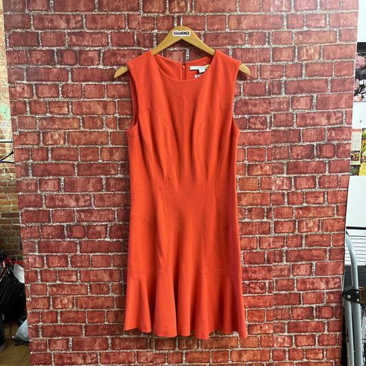 Diane Von Furstenberg Peplum Dress Size 8