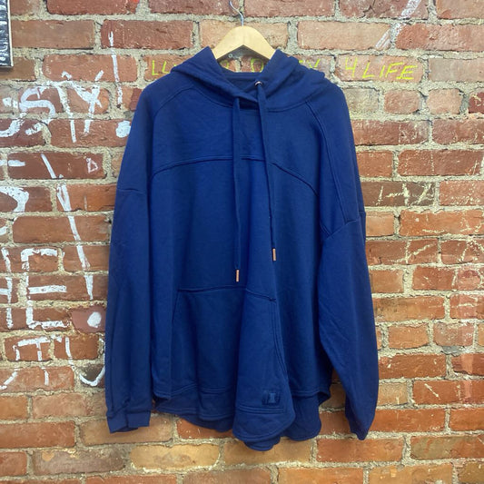 Savage x Fenty Oversized Hoodie Blue Size M