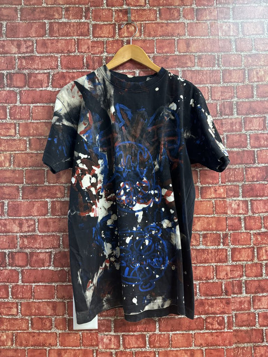 Hood Haven Bleach Die Tee Black Size L