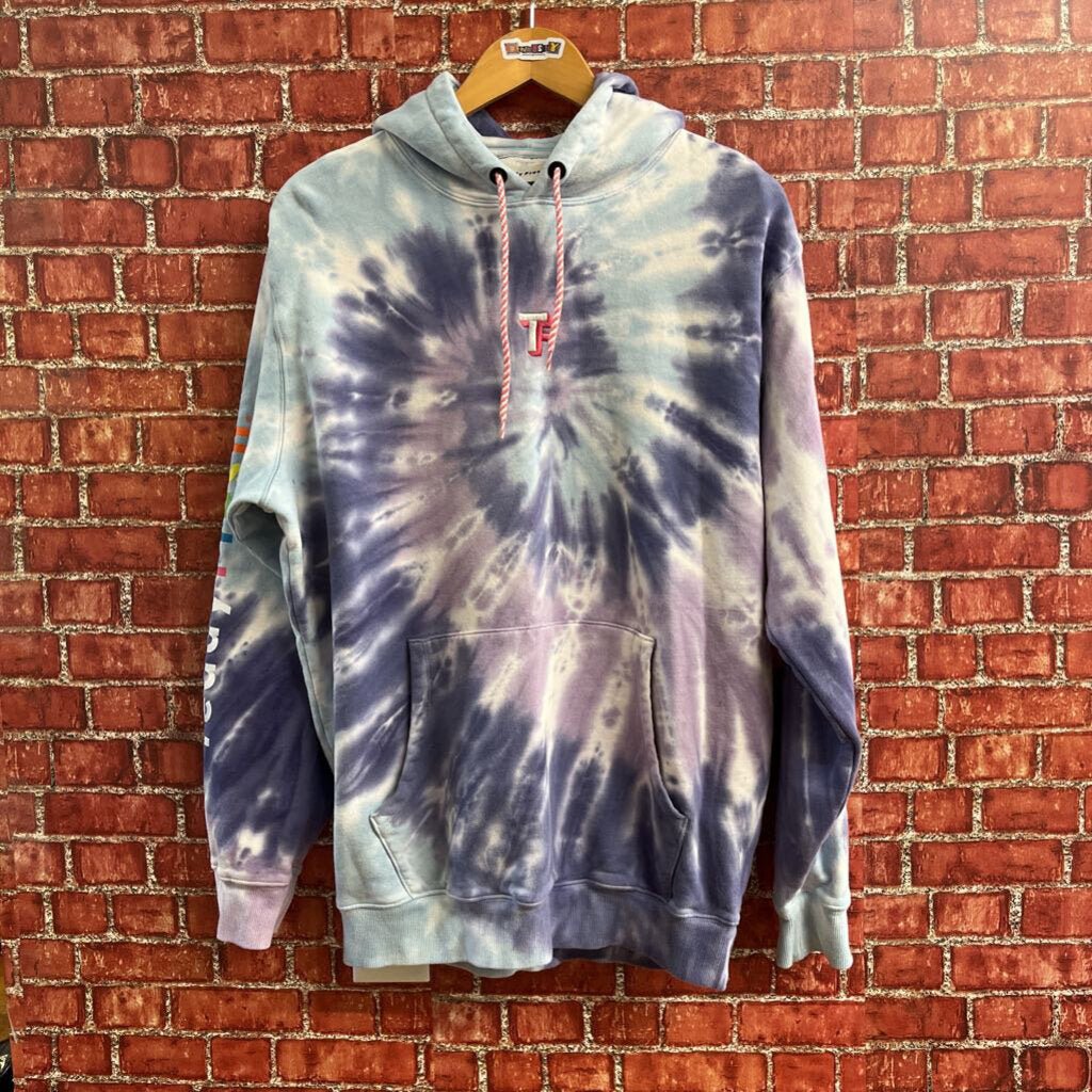 Teddy Fresh Tie Dye Hoodie Multicolored Size L