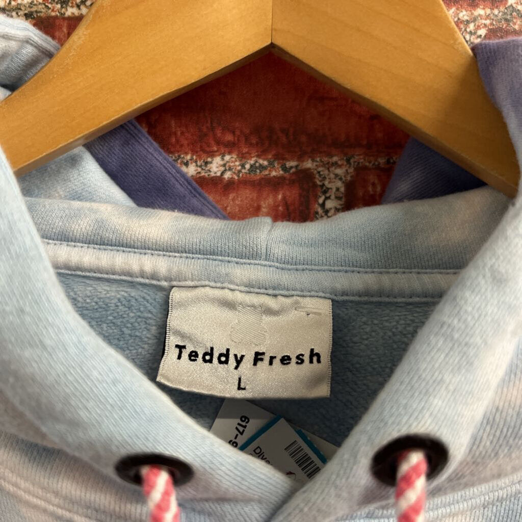 Teddy Fresh Tie Dye Hoodie Multicolored Size L