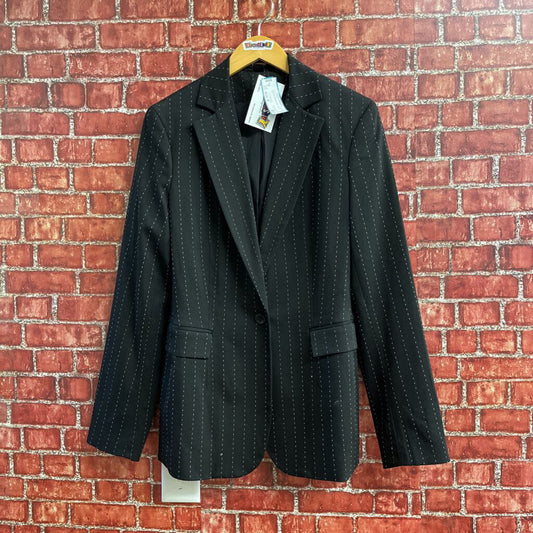 Express Pinstripe Blazer Black Size 6