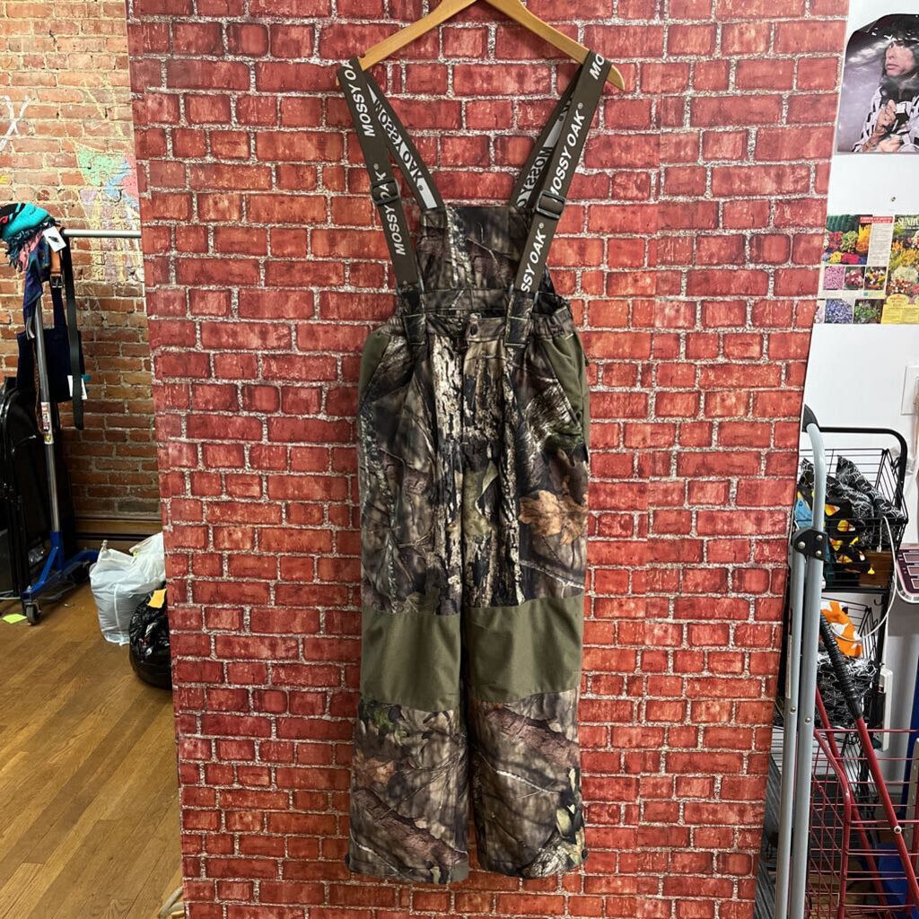 Mossy Oak Kids Snow Bib Overalls Green Size 2XL Kids