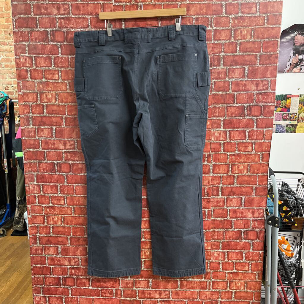 Duluth Trading Carpenter Cargo Pants Grey Size 44x32