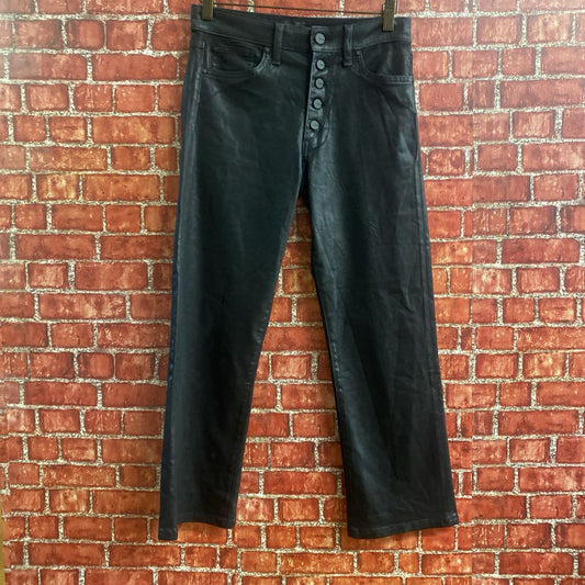 Joe's The Callie High Rise Cropped Boot Jeans Black Size 27