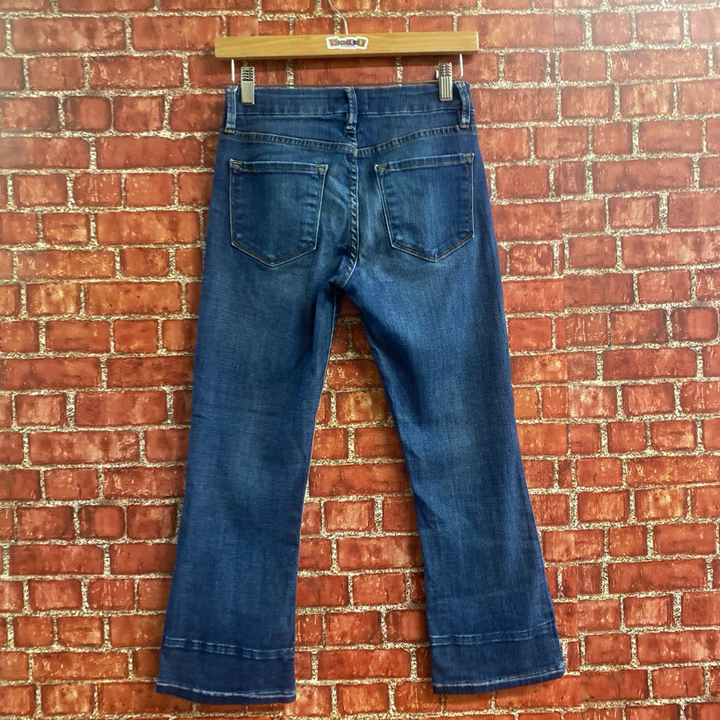 Frame Denim Mini Boot Jeans blue Size 24