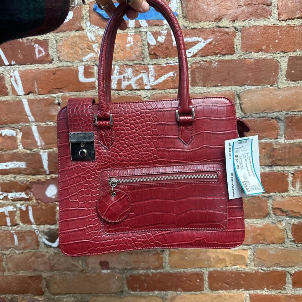 Croc Mini Bag Red