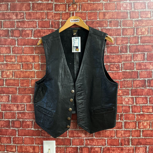 Vintage Champlain Leather Vest Size 46 (XL)