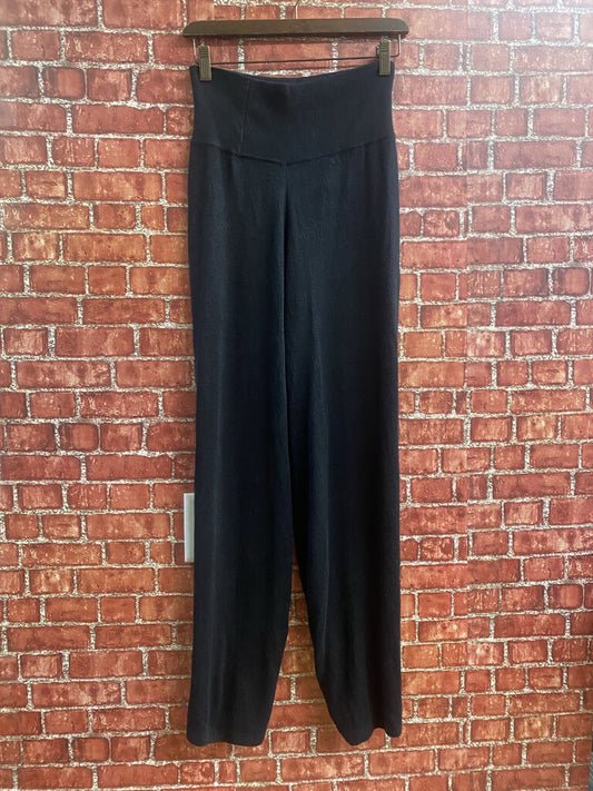 NWT NFP Linen Snap Hem pants black Size 3