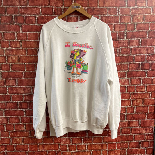 Vintage I Breathe I Shop Crewneck Size 3X