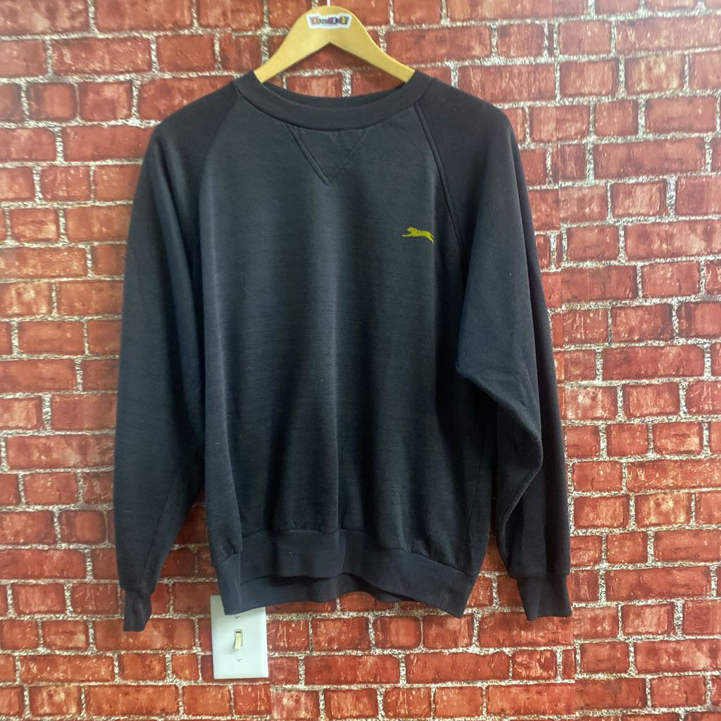 Vintage Slazenger Jaguar crewneck Black Size L