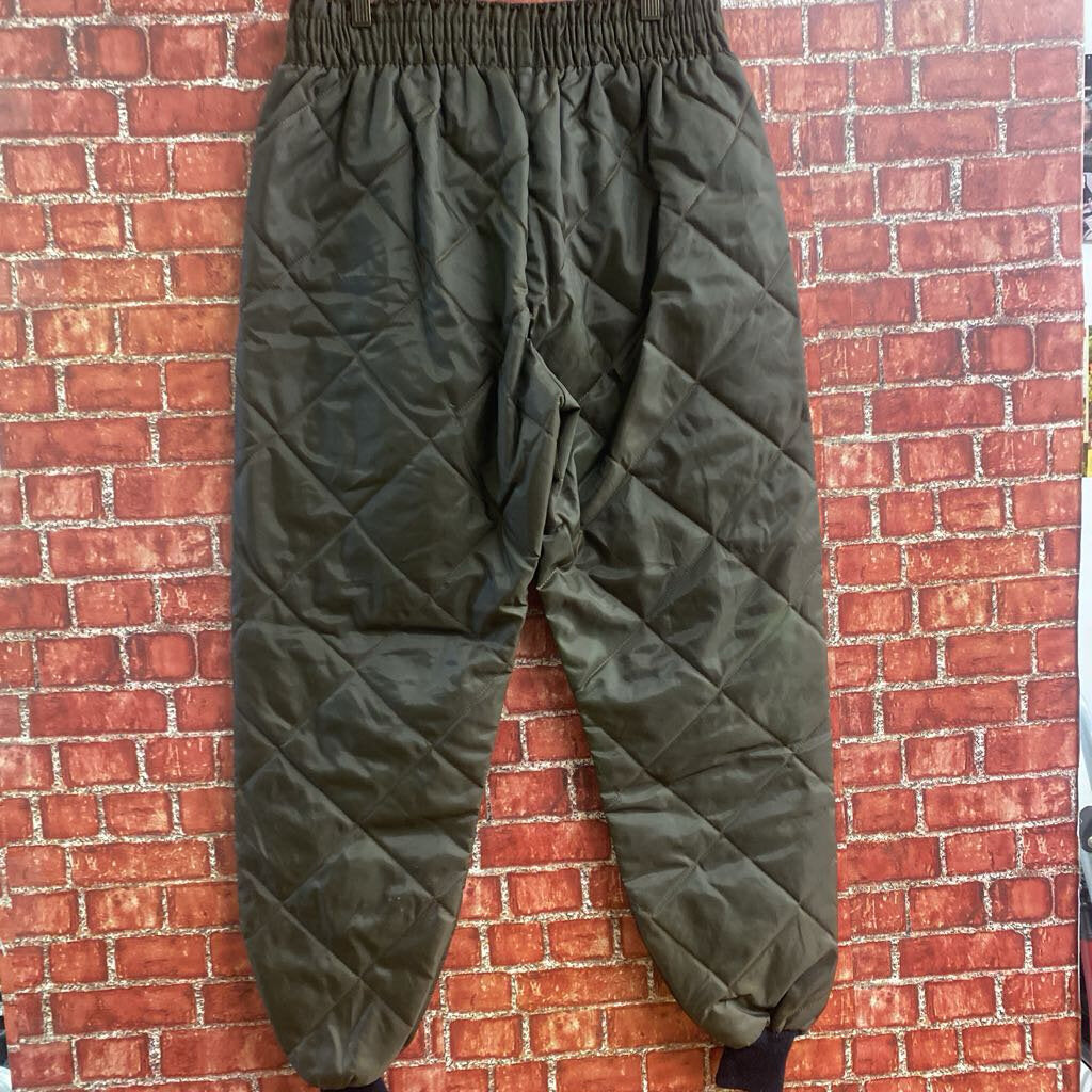 Vintage Quilted Pants Brown Size M/L