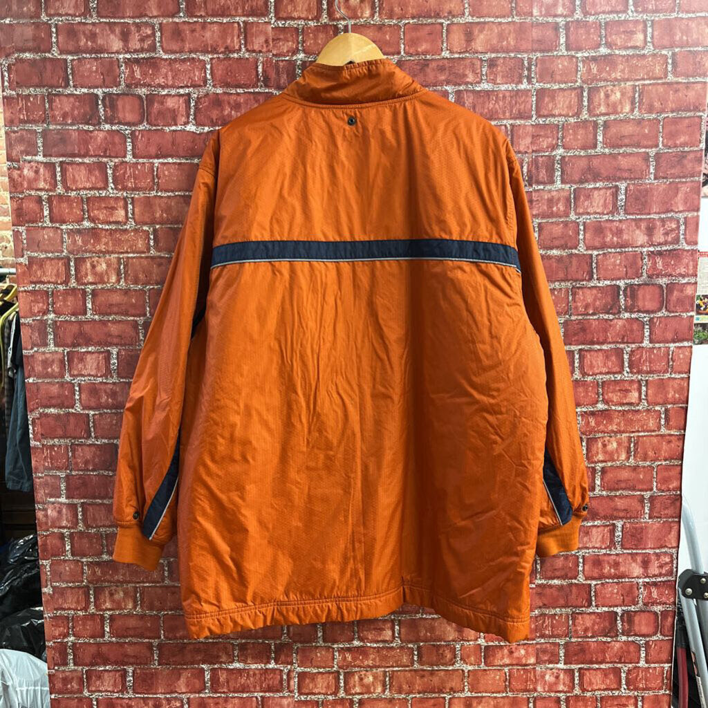 Y2K Nike Puffer Jacket Orange Size L