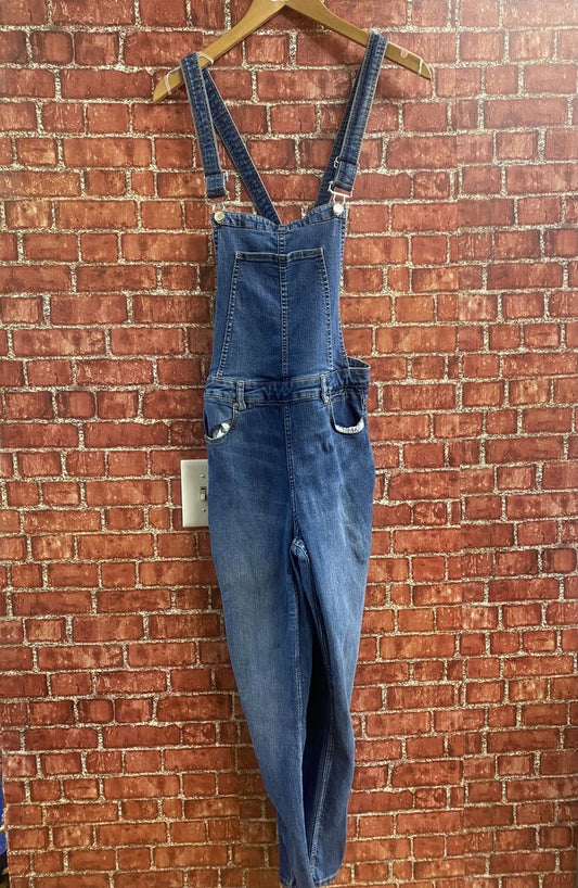 Denim Overalls Size Large