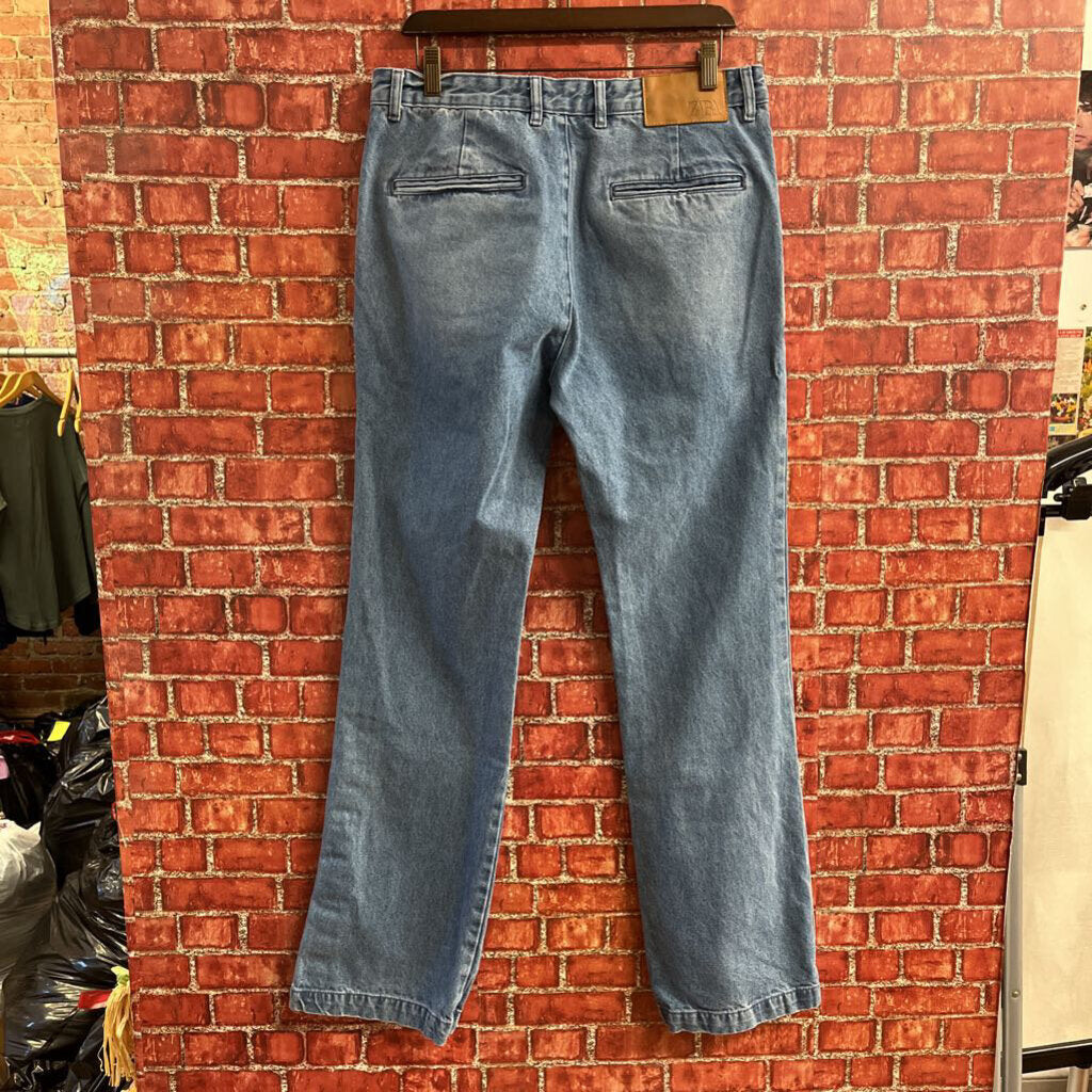 Zara Slim Bootcut Jeans Size 32 Blue